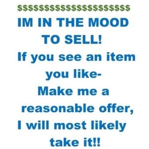 ❤️I LOVE OFFERS!❤️ If you like something make me an offer! I usually say yes! ❤️